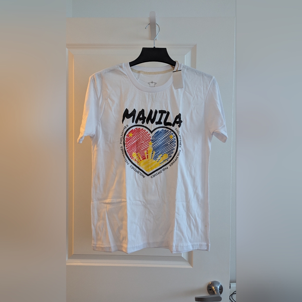 White Manila Graphic T-Shirt